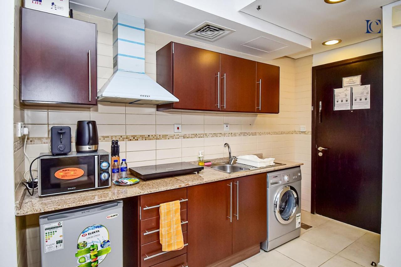 Luxury Escapes - Modern Studio Apt - Metro, Beach & Mall Mins Away Dubai Buitenkant foto