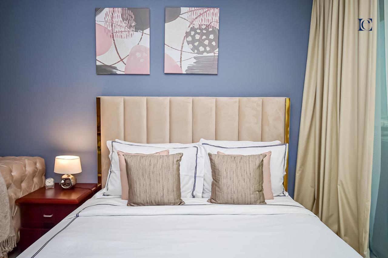Luxury Escapes - Modern Studio Apt - Metro, Beach & Mall Mins Away Dubai Buitenkant foto